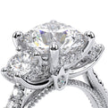 Renaissance-993R17-18K White Gold Round