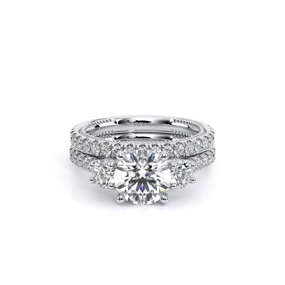 Renaissance-993R17-18K White Gold Round