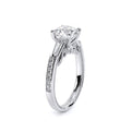 Insignia-7110R-14K White Gold Round