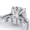 Verragio Three-Stone Round Engagement Ring