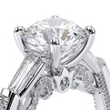 Insignia-7110R-14K White Gold Round