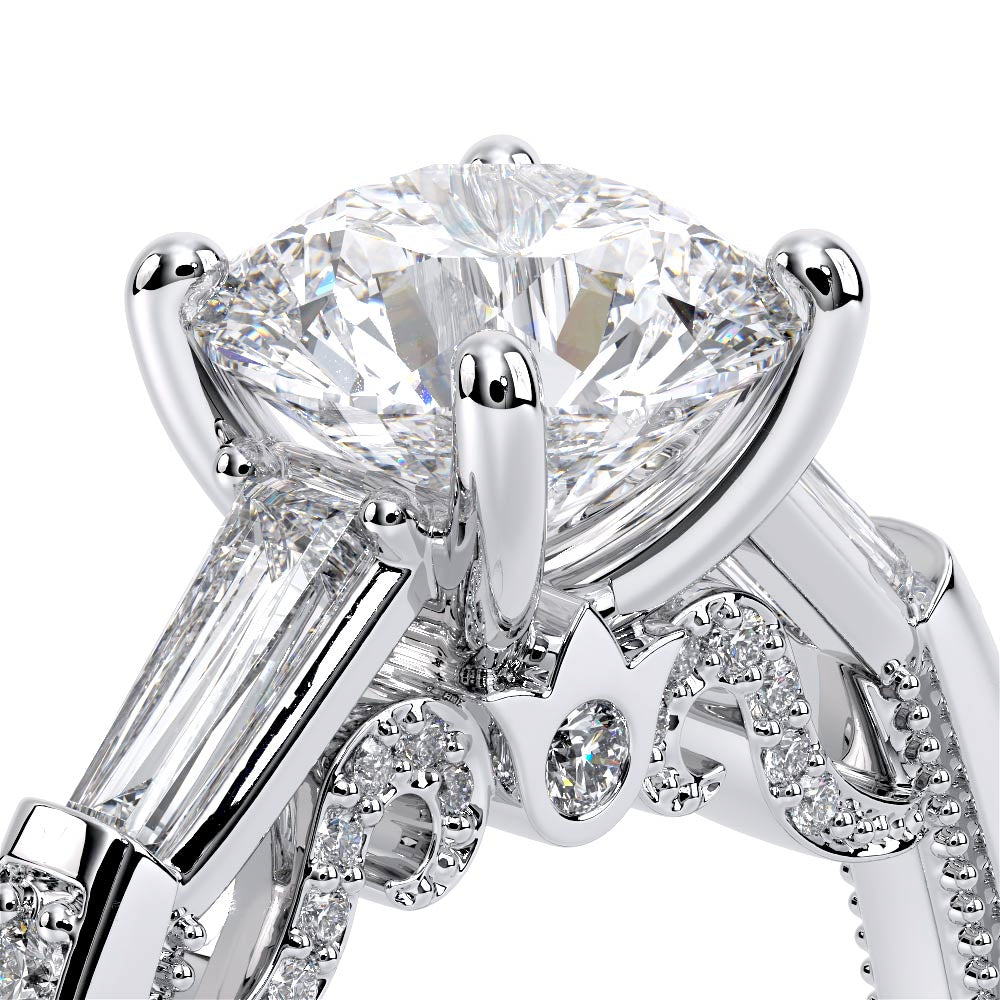 Insignia-7110R-18K White Gold Round