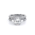 Verragio Three-Stone Oval Engagement Ring