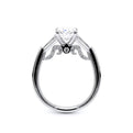 Insignia-7110OV-18K White Gold Oval