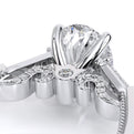 Insignia-7110OV-18K White Gold Oval