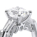 Insignia-7110OV-14K White Gold Oval
