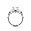 Verragio Three-Stone Emerald Engagement Ring