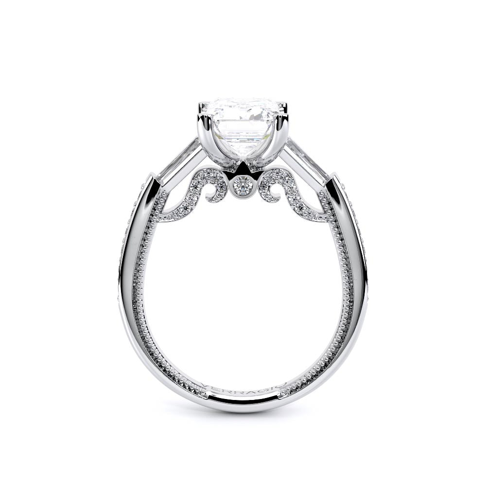 Insignia-7110EM-14K White Gold Emerald