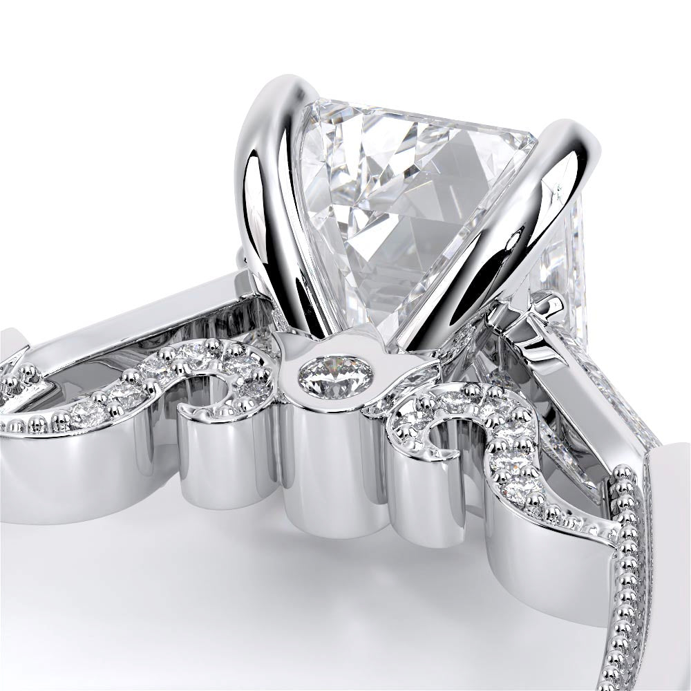 Insignia-7110EM-18K White Gold Emerald