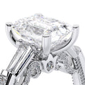 Verragio Three-Stone Emerald Engagement Ring