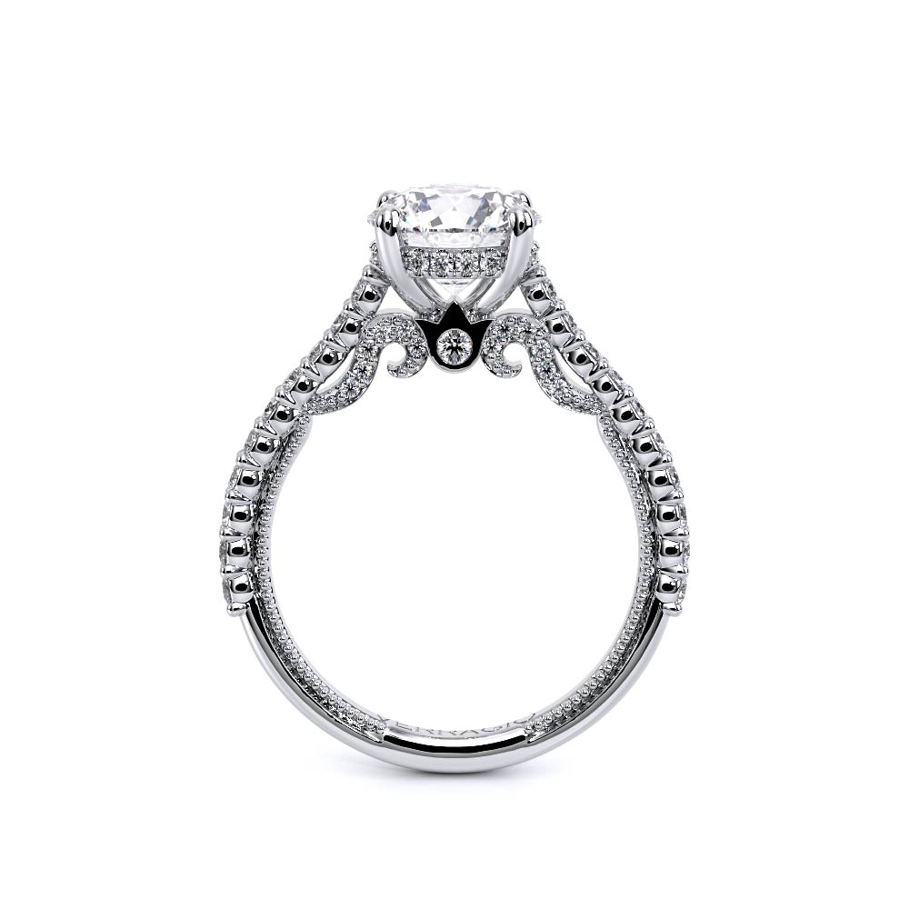 Verragio Pave Round Engagement Ring