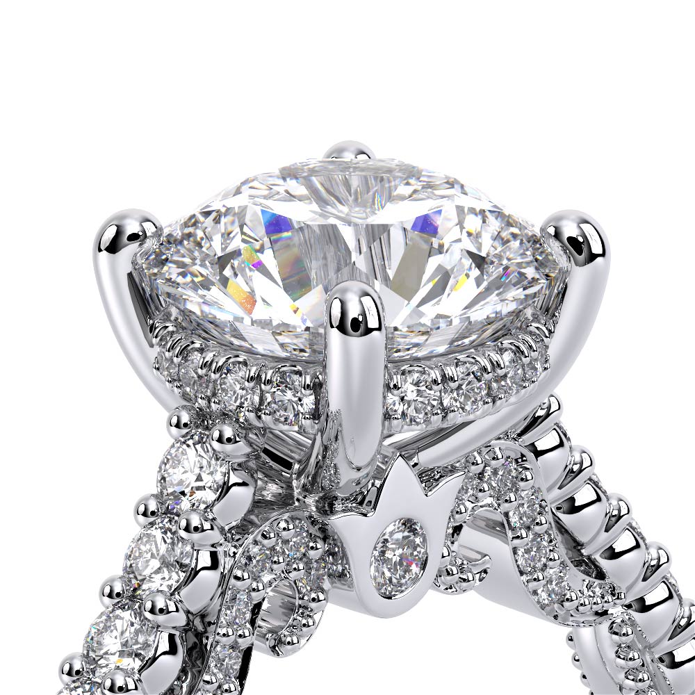 Verragio Pave Round Engagement Ring