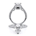 Verragio Pave Pear Engagement Ring