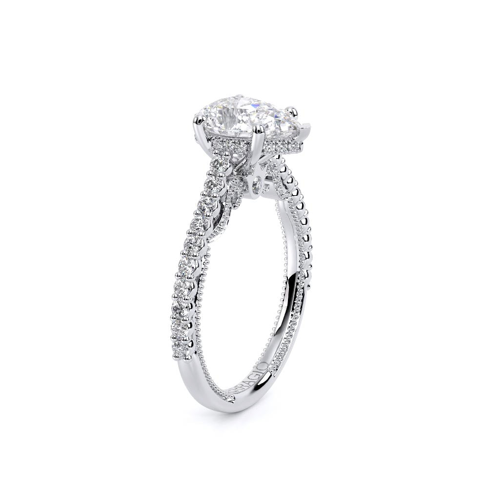 Insignia-7111ps-18k White Gold Pear