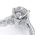 Verragio Pave Pear Engagement Ring