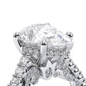 Verragio Pave Pear Engagement Ring