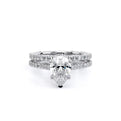 Verragio Pave Pear Engagement Ring