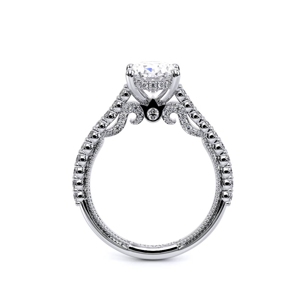 Verragio Pave Oval Engagement Ring