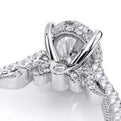 Verragio Pave Oval Engagement Ring
