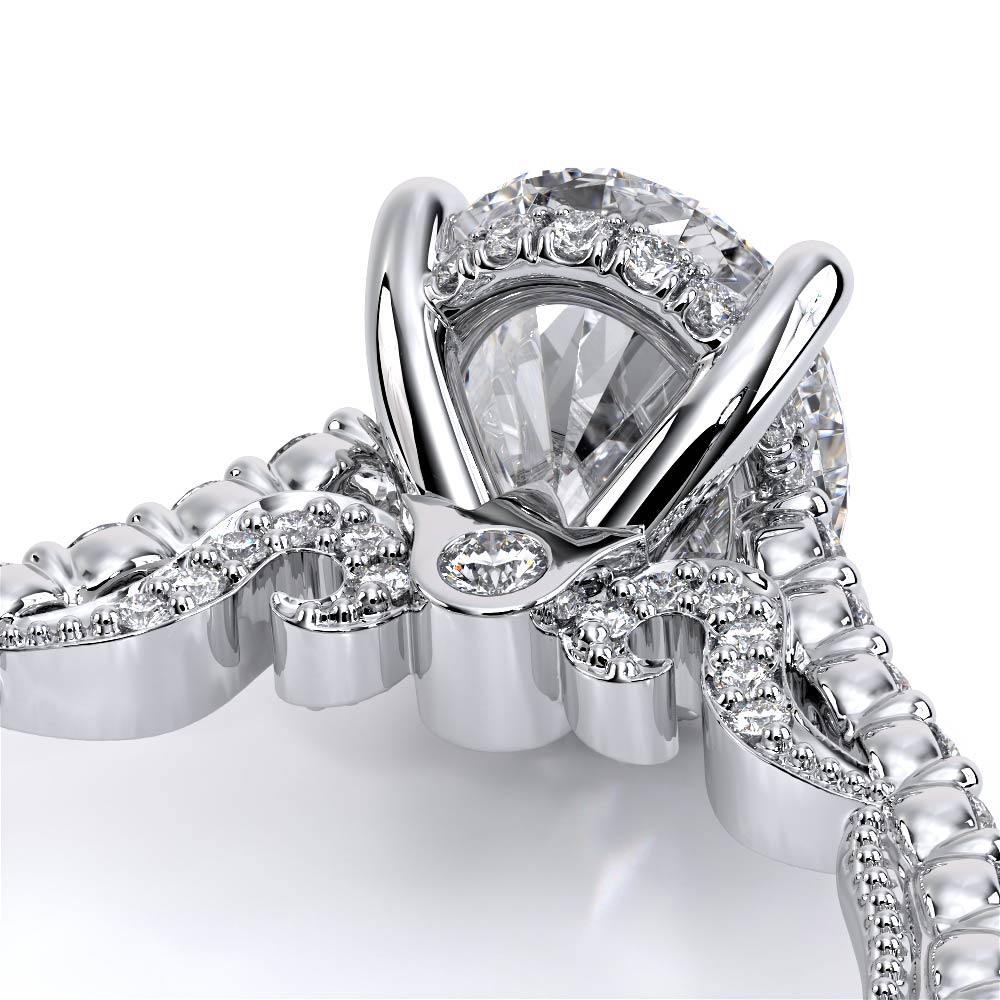 Verragio Pave Oval Engagement Ring
