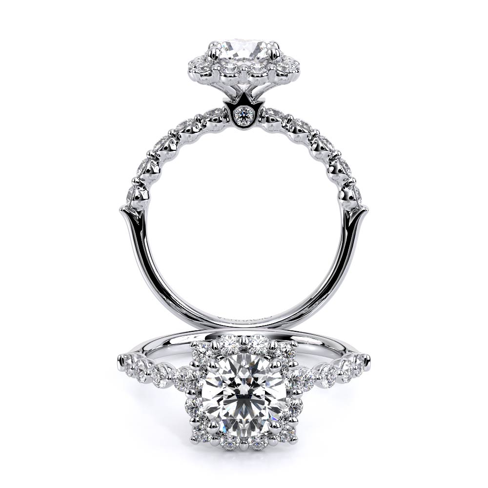 Verragio Halo Cushion Engagement Ring