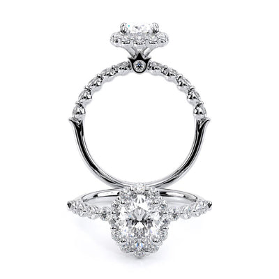 Verragio Halo Oval Engagement Ring