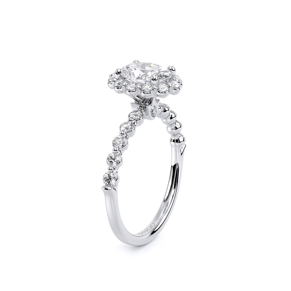Renaissance-990OV20-14K White Gold Oval