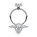 Verragio Halo Pear Engagement Ring