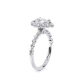 Verragio Halo Pear Engagement Ring