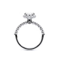 Verragio Halo Pear Engagement Ring
