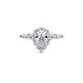 Verragio Halo Pear Engagement Ring