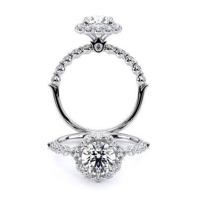 Verragio Halo Round Engagement Ring
