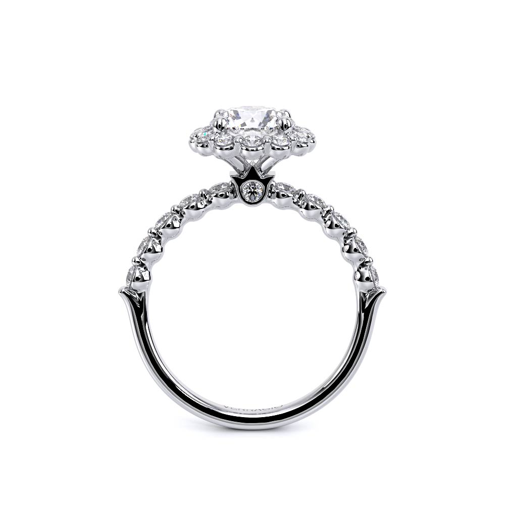 Verragio Halo Round Engagement Ring