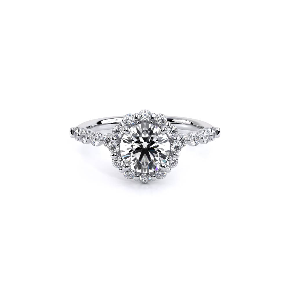 Verragio Halo Round Engagement Ring