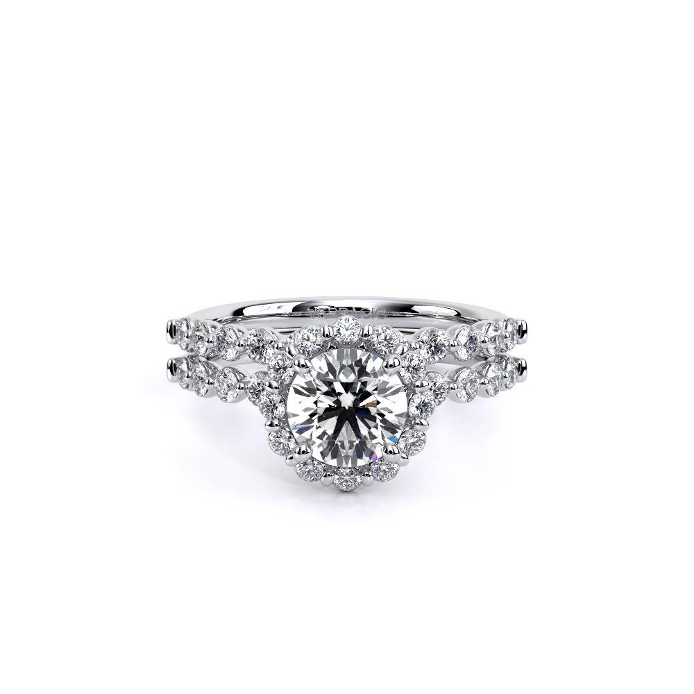 Verragio Halo Round Engagement Ring