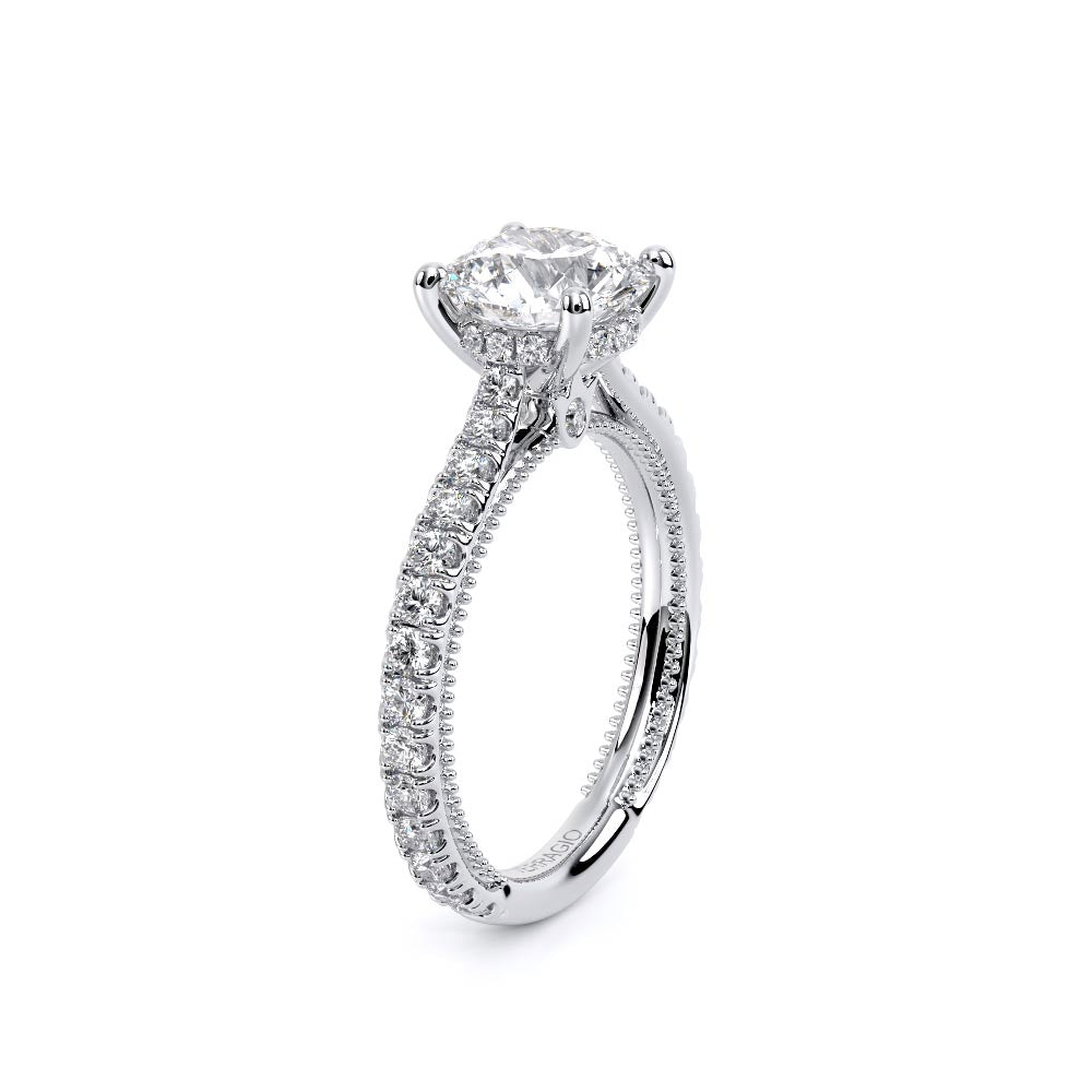 Renaissance-992R17-18K White Gold Round