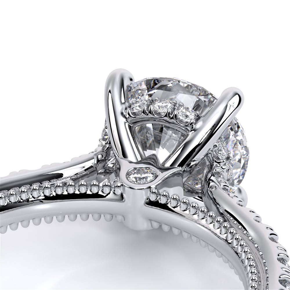 Verragio Pave Round Engagement Ring