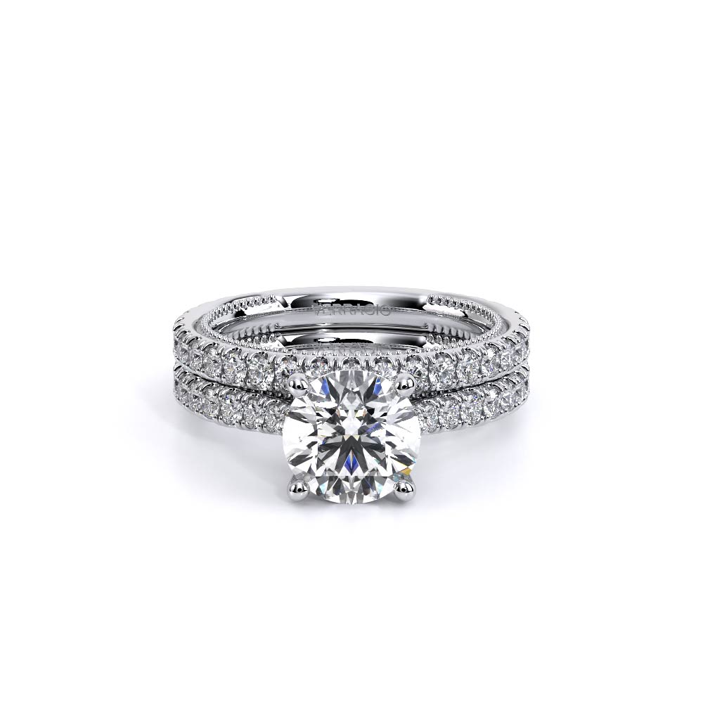 Verragio Pave Round Engagement Ring