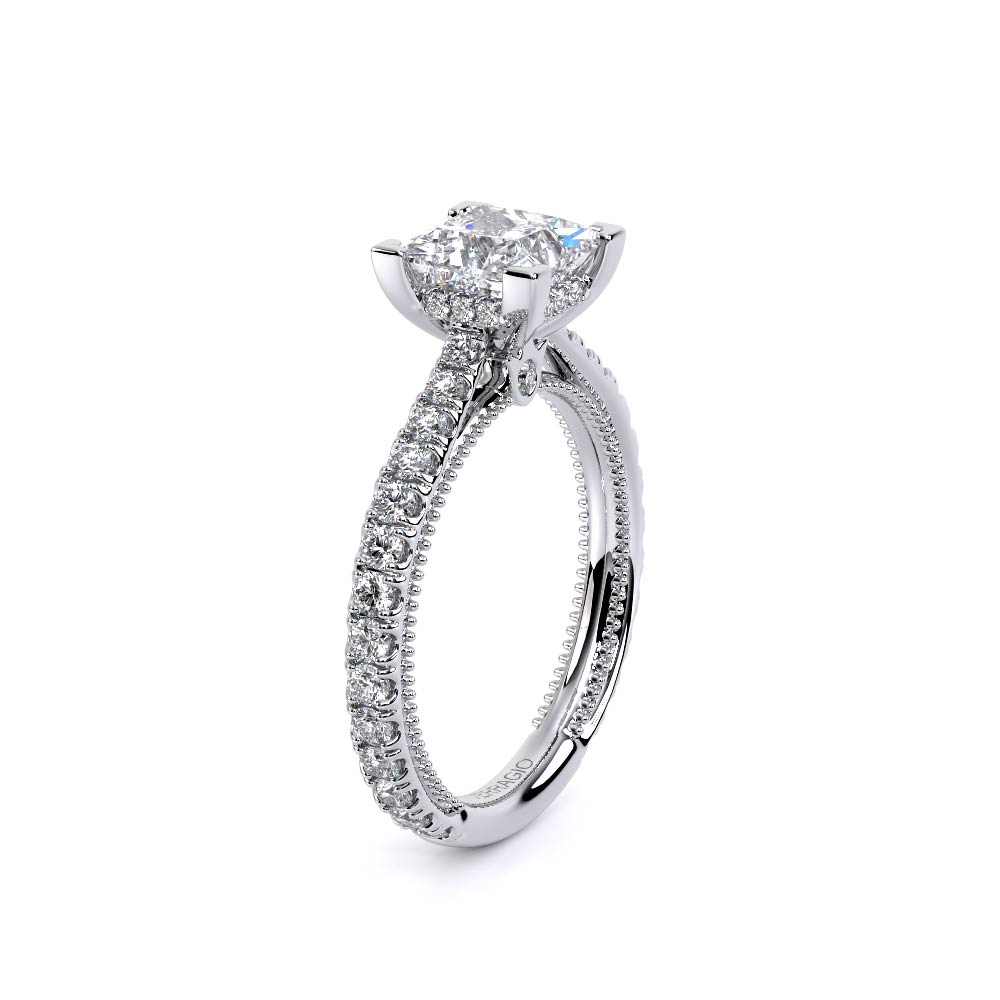 Verragio Pave Princess Engagement Ring
