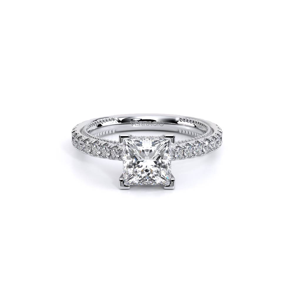 Verragio Pave Princess Engagement Ring