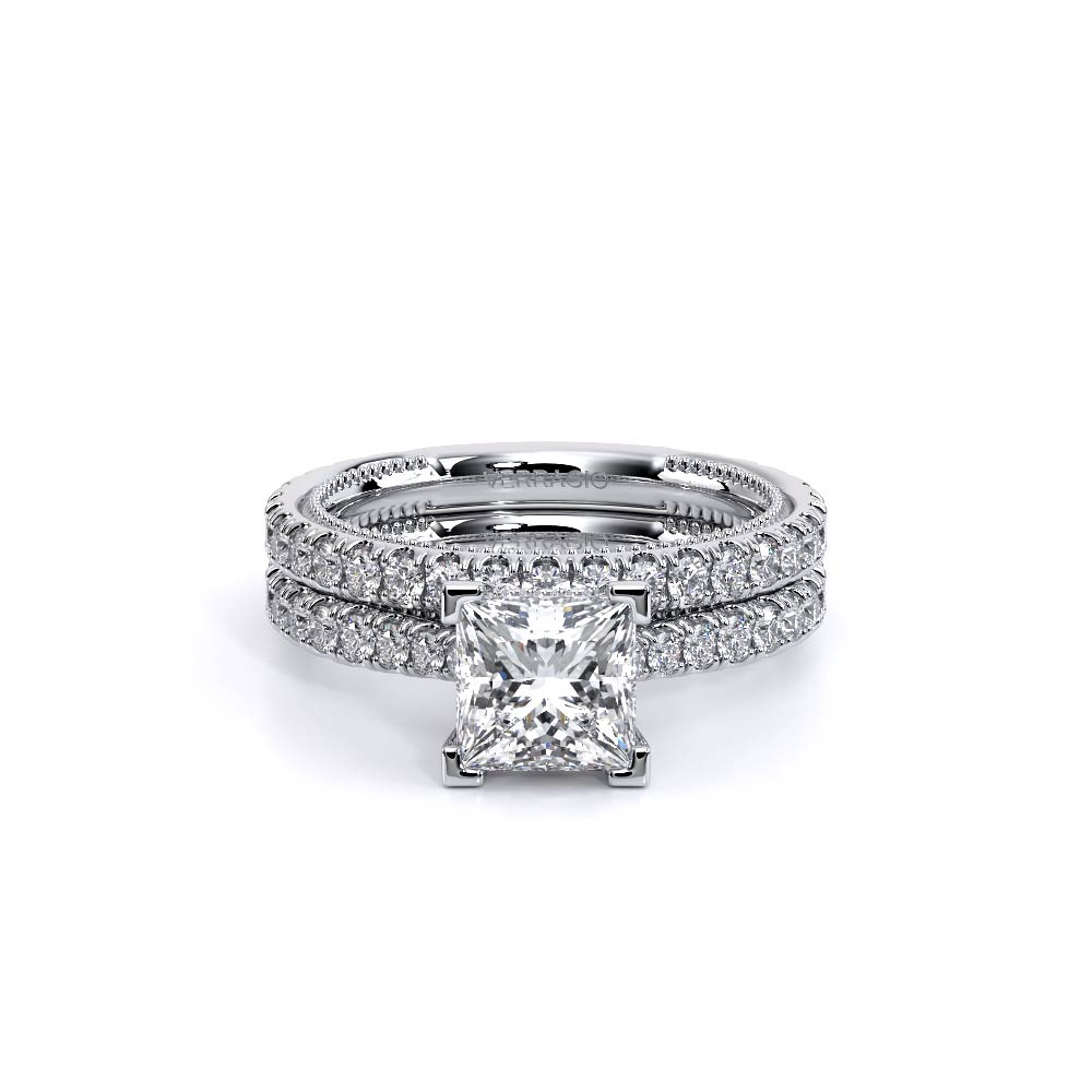 Verragio Pave Princess Engagement Ring