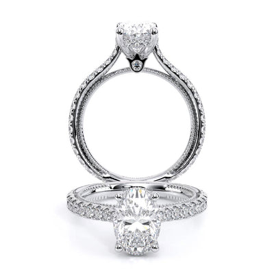 Verragio Pave Oval Engagement Ring