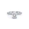 Verragio Pave Oval Engagement Ring