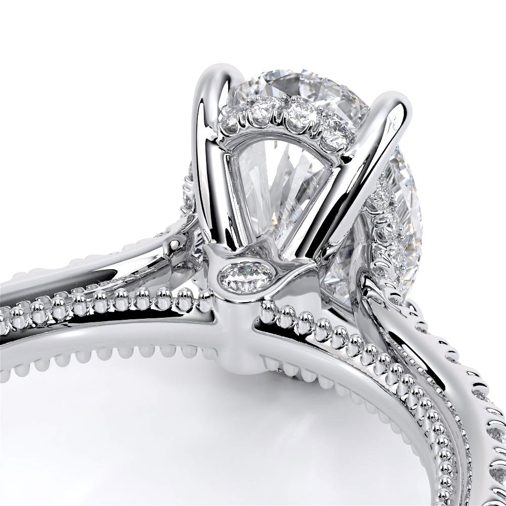 Renaissance-992OV17-14K White Gold Oval