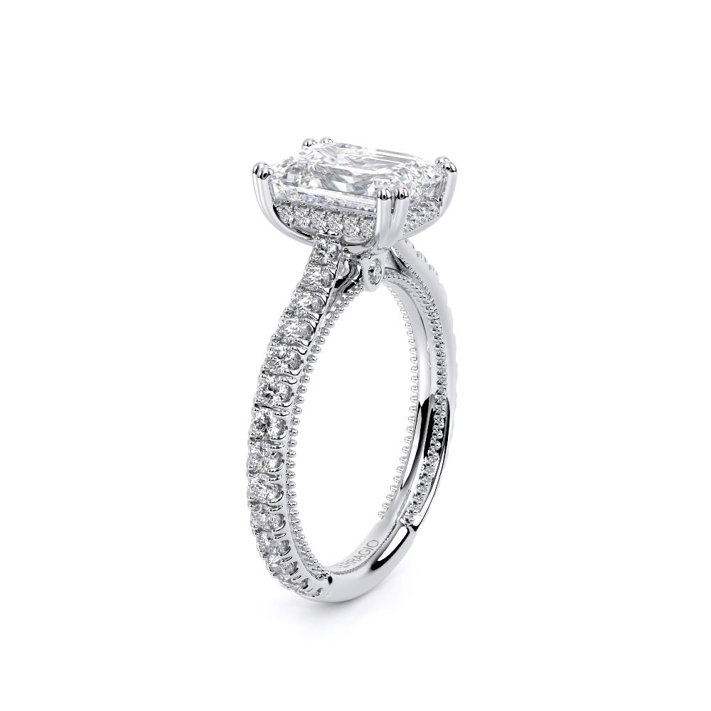 Renaissance-992EM17-14K White Gold Emerald