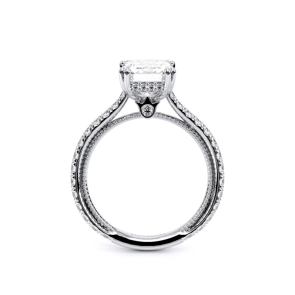 Renaissance-992EM17-14K White Gold Emerald