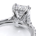 Verragio Pave Emerald Engagement Ring