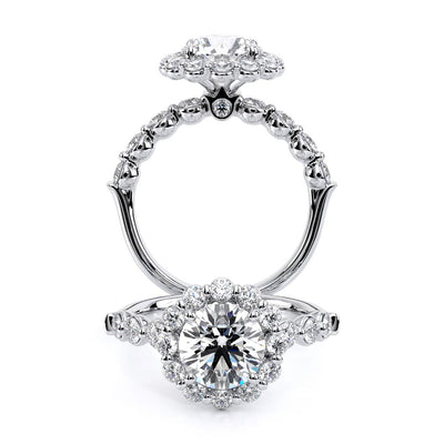 Verragio Halo Round Engagement Ring