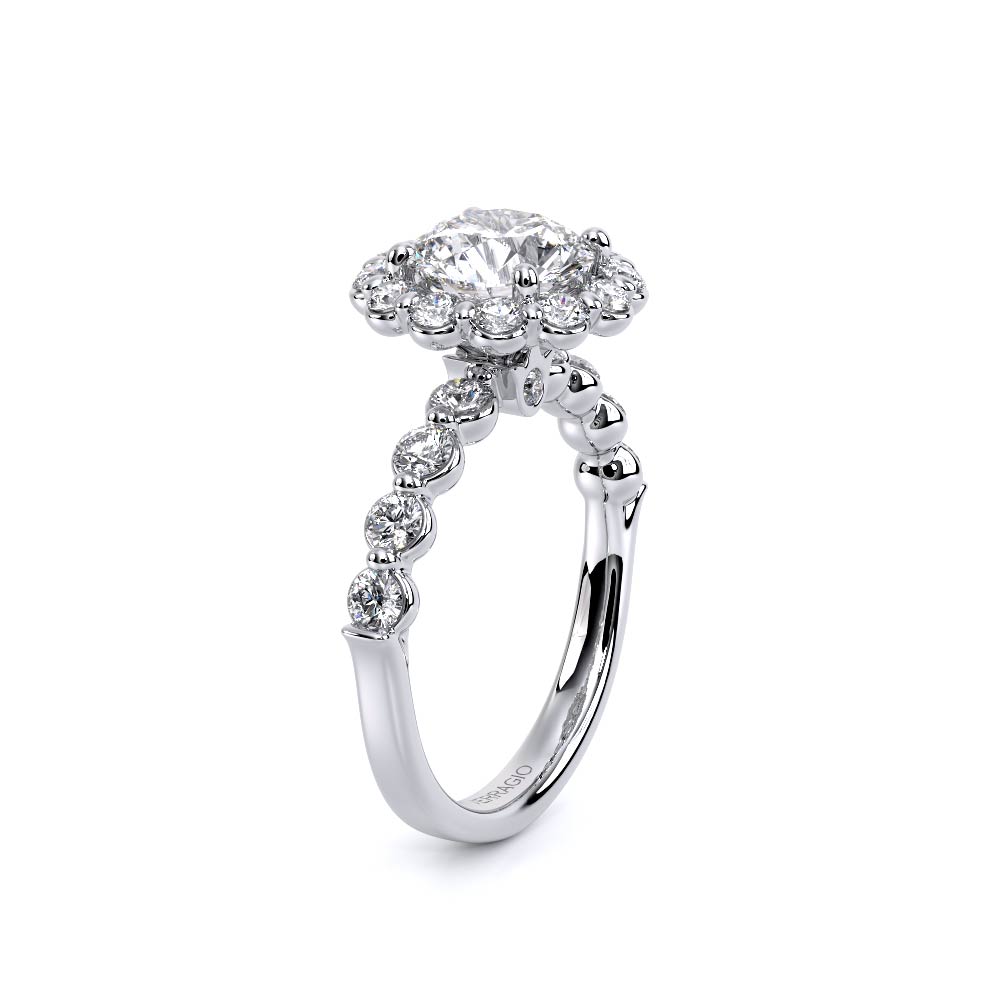 Verragio Halo Round Engagement Ring