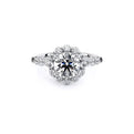 Verragio Halo Round Engagement Ring